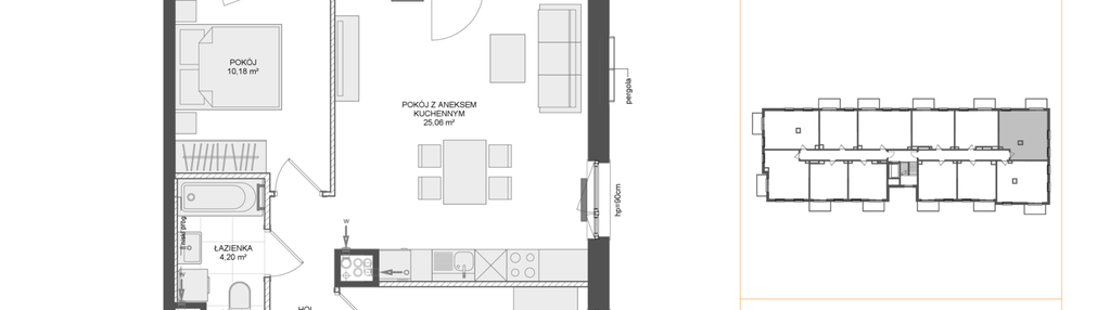 Mieszkanie w inwestycji: Osiedle Przy Błoniach 3 etap IV