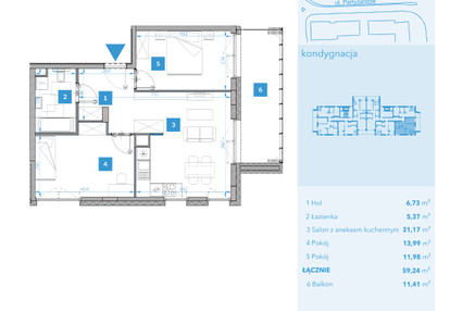 Mieszkanie w inwestycji: Apartamenty Macadamia