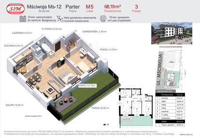 Mieszkanie w inwestycji: Mściwoja MS-12