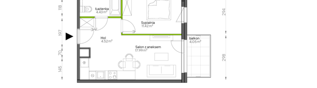 Mieszkanie w inwestycji: Aleje Praskie