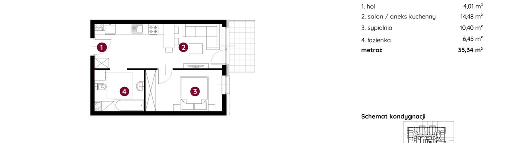 Mieszkanie w inwestycji: Murapol MainPoint
