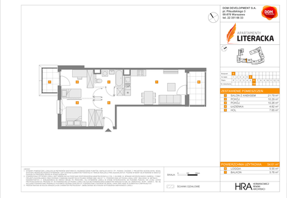 Mieszkanie w inwestycji: Apartamenty Literacka etap 2.2