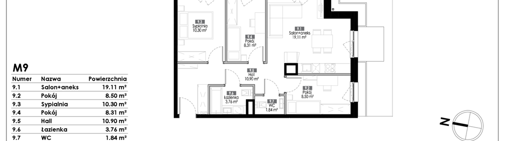 Mieszkanie w inwestycji: Kamieniczki za Strugą