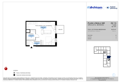 Mieszkanie w inwestycji: Bulwar Północny