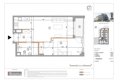 Mieszkanie w inwestycji: 5th Avenue Apartments