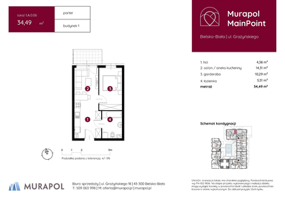 Mieszkanie w inwestycji: Murapol MainPoint