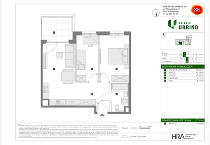 Mieszkanie w inwestycji: Osiedle Urbino etap 4.1