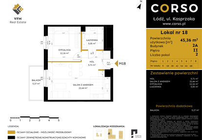 Mieszkanie w inwestycji: Corso etap 2