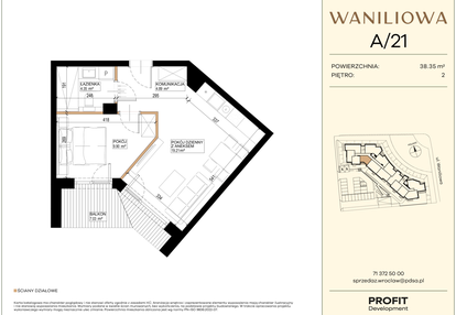 Mieszkanie w inwestycji: Waniliowa