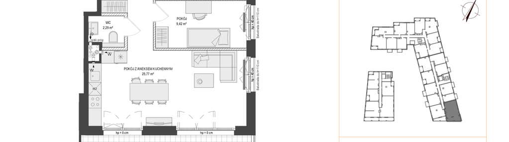 Mieszkanie w inwestycji: Zajezdnia Motława