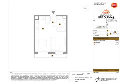 Mieszkanie w inwestycji: Apartamenty nad Oławką etap II