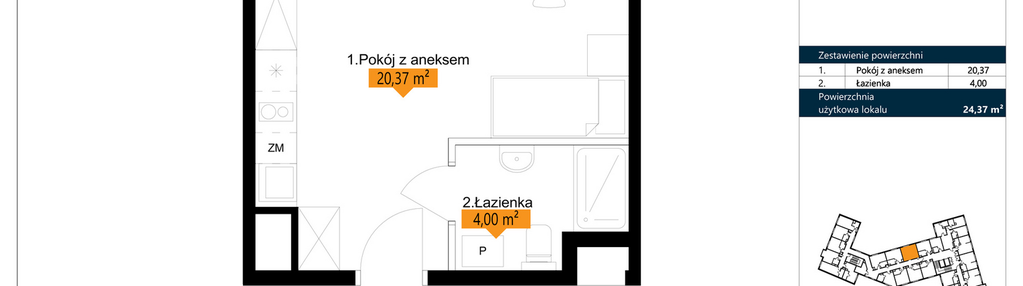 Mieszkanie w inwestycji: ŁACINA SPOT