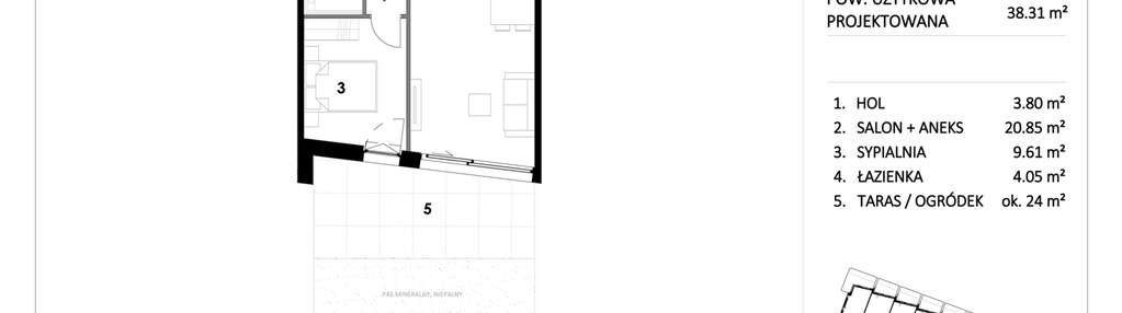 Mieszkanie w inwestycji: Bałtycka Sea Park