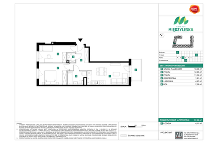 Mieszkanie w inwestycji: Osiedle Międzyleska - etap II