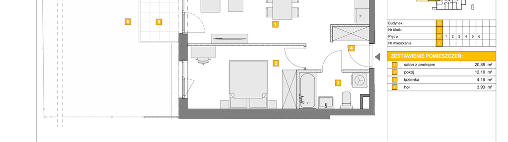 Mieszkanie w inwestycji: Osiedle Rapsodia etap 2