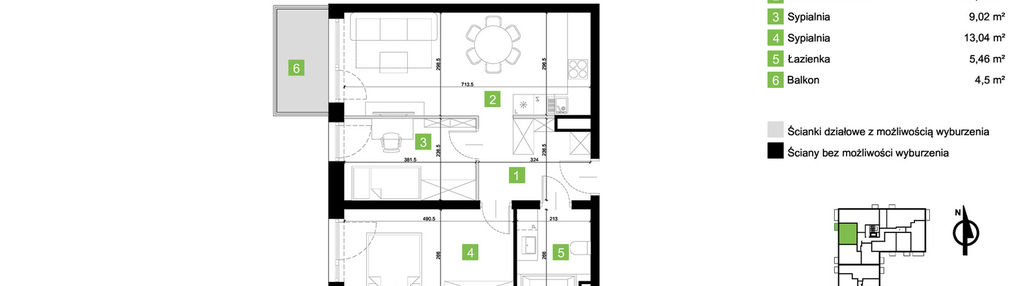Mieszkanie w inwestycji: Nowa Częstochowa Mościckiego