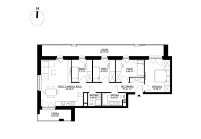 Mieszkanie w inwestycji: FUTURO