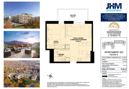 Mieszkanie w inwestycji: Apartamenty Zakopiańskie