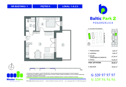 Mieszkanie w inwestycji: Baltic Park 2 Pogorzelica bud. 1 i 2