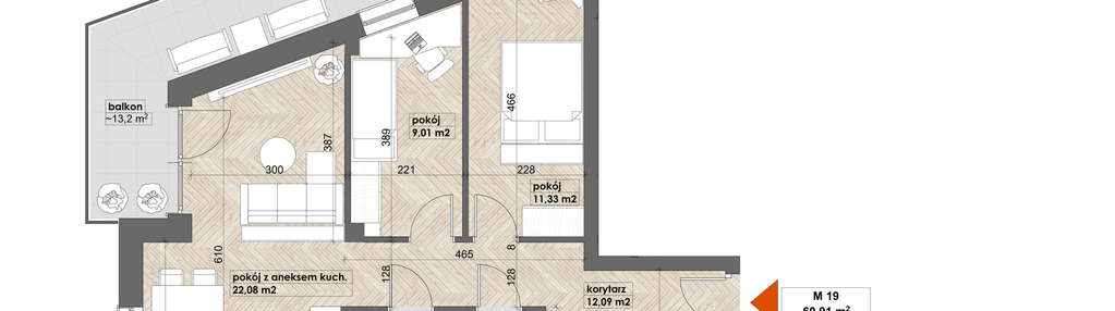 Mieszkanie w inwestycji: Apartamenty Śródmieście