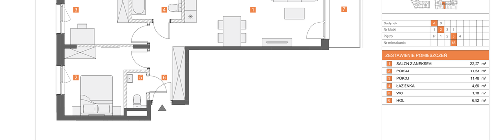 Mieszkanie w inwestycji: Osiedle Myśliborska