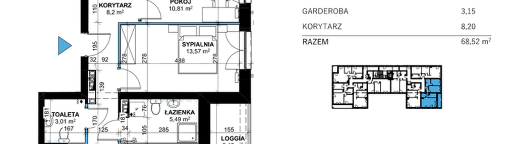 Mieszkanie w inwestycji: Comfort Corner