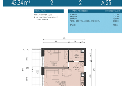 Mieszkanie w inwestycji: Apartamenty Aqua Marina