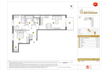 Mieszkanie w inwestycji: Apartamenty Beethovena