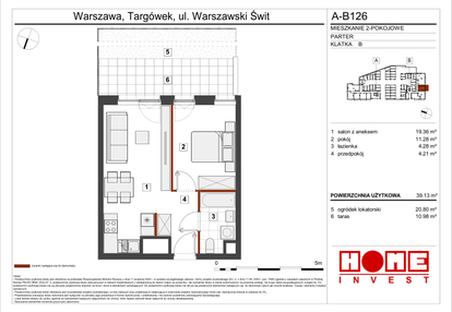 Mieszkanie w inwestycji: Warszawski Świt etap VII