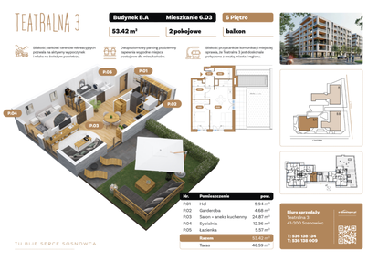 Mieszkanie w inwestycji: Teatralna 3