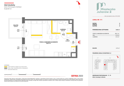 Mieszkanie w inwestycji: Miasteczko Julianów etap 2