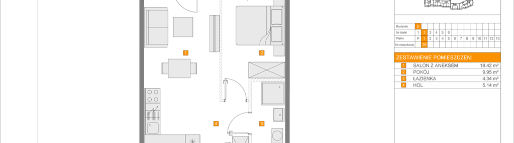 Mieszkanie w inwestycji: Apartamenty Literacka etap 2.2