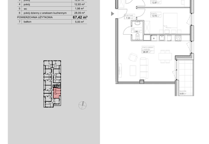 Mieszkanie w inwestycji: Niebieski Bursztyn