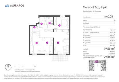 Mieszkanie w inwestycji: Murapol Trzy Lipki