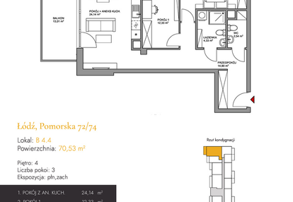 Mieszkanie w inwestycji: Melody Park