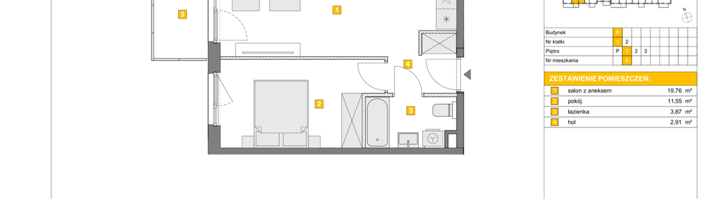 Mieszkanie w inwestycji: Apartamenty Kamieńskiego