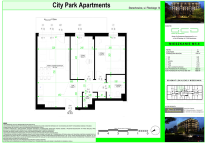 Mieszkanie w inwestycji: City Park Apartments