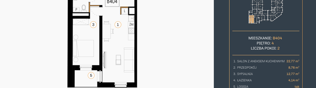 Mieszkanie w inwestycji: Rezydencja Śródmiejska