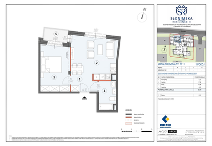 Mieszkanie w inwestycji: Słonimska Residence II