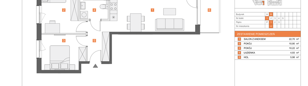 Mieszkanie w inwestycji: Osiedle Myśliborska