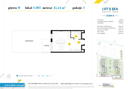 Mieszkanie w inwestycji: Let's Sea Baltic Park II