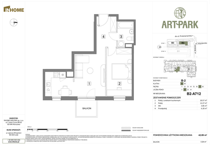 Mieszkanie w inwestycji: Inhome Osiedle ArtPark etap I