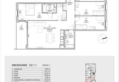 Mieszkanie w inwestycji: ATAL Symbioza IB