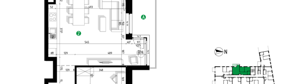 Mieszkanie w inwestycji: Parkowa 6B - ETAP II