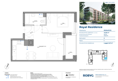 Mieszkanie w inwestycji: Royal Residence 6A