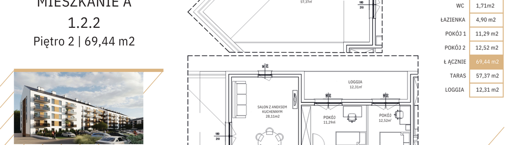 Mieszkanie w inwestycji: Apartamenty Nowe Miasto