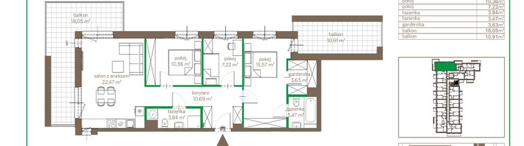 Mieszkanie w inwestycji: Ostródzka 123 - II etap