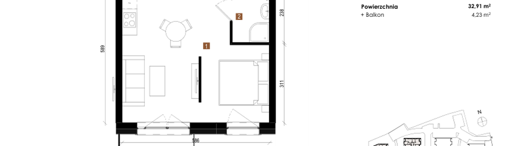 Mieszkanie w inwestycji: Apartamenty Sudetia