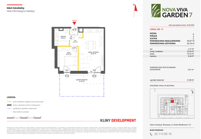 Mieszkanie w inwestycji: Nova Viva Garden 7
