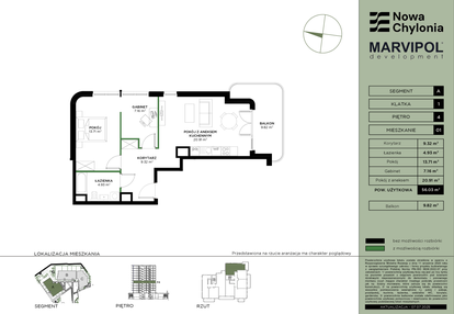 Mieszkanie w inwestycji: Nowa Chylonia